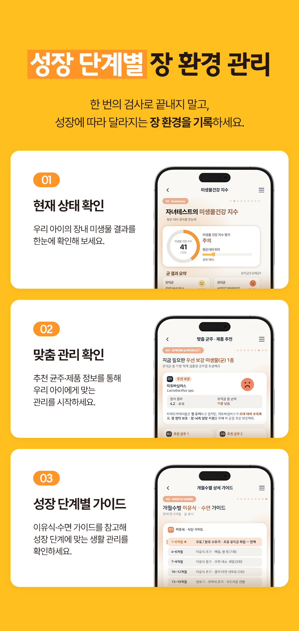 영유아 장내 미생물 분석(qPCR) 검사 서비스 (~60개월 미만) 체험단 상품 상세 12